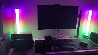 YAMYONE LED RGB 360° Smart Lightbar Scrivania Gaming Lampada TV luci diffuse a 360 gradi  gestibil [upl. by Ffirahs441]