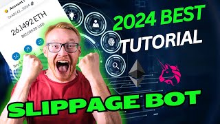 Slippage Bot How to use Chatgpt MEV Technology  MEV Bot Tutorial  2024 Best Uniswap Bot [upl. by Fawne]