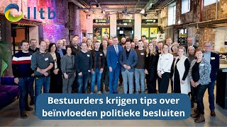 Bestuurdersdag LLTB wegwijs worden in lokale politieke besluitvorming [upl. by Yanrahs]