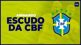 Animando o escudo da CBF [upl. by Eelame]