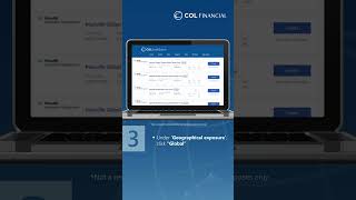How to Buy Global Funds Through Your COL Account colfinancial [upl. by Icken606]