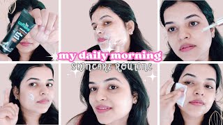 MY MORNING SKIN CARE ROUTINE unsponsored skincare for teens  Skin Care Routine for Glowing Skin [upl. by Dick]