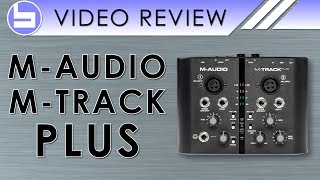 MAudio MTrack Plus Audio Interface Video Review [upl. by Alfredo]