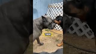 cane corso vs rottweiler who would win pitbull rottweiler canecorso [upl. by Sivet]