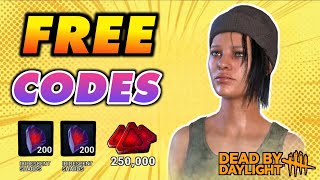 Dead By Daylight Codes  Free Bloodpoints Redeem Code New DBD Codes 2024 [upl. by Elocan]