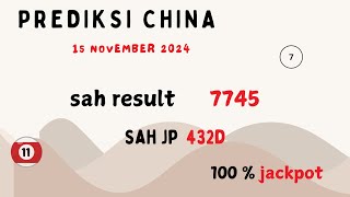 PREDIKSI CHINA HARI INI 16 OVEMBER 2024  BOCORAN CINA JITU ANGKA JITU CHINAPOOLS [upl. by Phene]