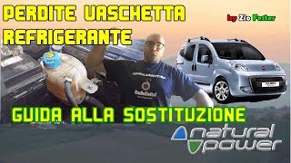 Sostituzione vaschetta radiatore Qubo Fiorino Grande Punto [upl. by Remlap]