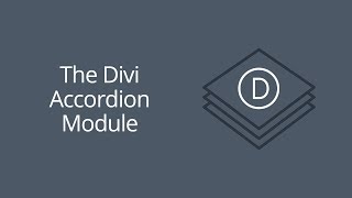 Divi Accordion Module [upl. by Dabbs]