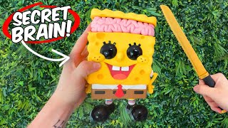 Secret Brain inside Spongebob Funkopop [upl. by Annitsirhc255]