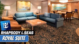 Rhapsody of the Seas  Royal Suite  Full Walkthrough Tour amp Review  2024 [upl. by Balthasar40]