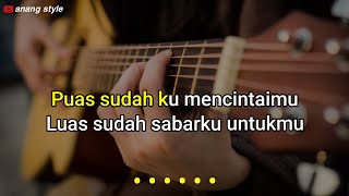 Salahmu Sendiri  Cut Rani  Karaoke Akustik [upl. by Sion]