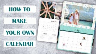 How to Make Your Own Calendar with Photos and Holidays [upl. by Karita]