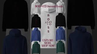 Boss In Korean Oversized Hoodiefashionsmallbusinesshoodiefashionstyletrendingshortsviralshort [upl. by Vey]