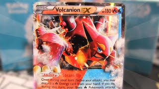 VOLCANIONS DOUBLE ATTACK  STEAM SEIGE Booster Box Opening Part 2 [upl. by Oryaj267]