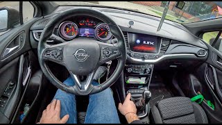 2017 Opel Astra K 16 CDTI 136HP 0100 POV Test Drive 1451 Joe Black [upl. by Yziar]