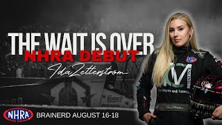 THE WAIT IS OVER  Ida Zetterström NHRA Top Fuel debut [upl. by Hinch]