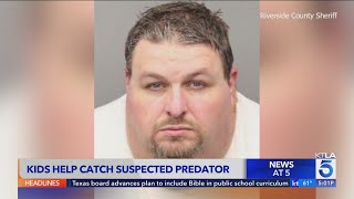 Kid in Temecula help catch alleged sexual predator [upl. by Seavey]