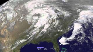 Strong Extratropical Cyclone Over the US Midwest October 2527 2010 [upl. by Eirrem]