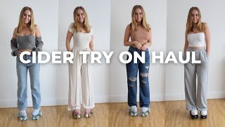 AUTUMN  WINTER CIDER TRY ON HAUL [upl. by Vez]