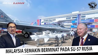 RUSIA MULAI EKSPORT SU57  Adakah Malaysia Berminat Untuk Segera Memperoleh Jet Halimun Su57 Itu [upl. by Costanza287]