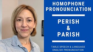 How to Pronounce PARISH amp PERISH  American English Homophone Pronunciation Lesson [upl. by Drarreg]