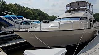 On Water Living at a budget friendly price Explore this Mainship 41 Double Cabin boats boatlife [upl. by Neved351]