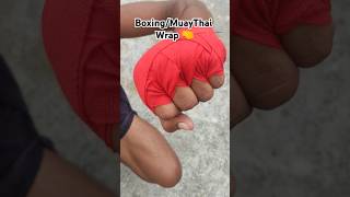 Boxing hand wrap tutorial 180 inch  boxing wrap boxing muaythai [upl. by Cherrita]