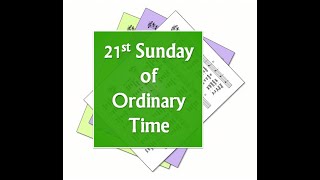 1130 am Mass for the Twenty First Sunday in Ordinary Time [upl. by Wivinia]