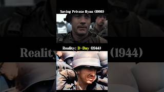 Saving Private Ryan vs REALITY 🫡 [upl. by Dowdell401]