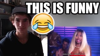 Ariana Grande ft Nicki Minaj  quotSide To Sidequot PARODY REACTION [upl. by Buchheim]