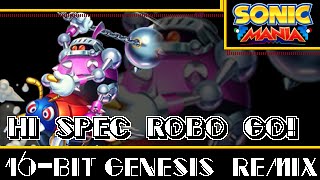 16BitGenesisHard Boiled Heavies Boss Theme Hi Spec Robo Go  Sonic Mania [upl. by Melborn821]