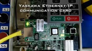 Communication with Yaskawa A1000 VFD using EthernetIP [upl. by Sayres754]