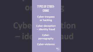 Cyber Crime  60 Second Sociology Crime and Deviance [upl. by Quinlan]