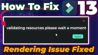 Filmora Validating Resources FIX  validating resources please wait a moment filmora [upl. by Atiuqad233]