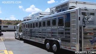 Fults Ranch Horse Trailer Home of Metallic Cat [upl. by Anidnamra]