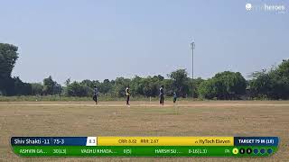 Live Cricket Match  Shiv Shakti 11 vs HyTech Eleven  02Nov24 0825 AM 10 overs  Hindu Diwali [upl. by Eekram654]