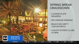 Miami Beach spring break crackdown continues with new restrictions enforcements [upl. by Aidil470]