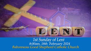 1st Sunday of Lent [upl. by Dorinda]