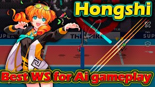 Hongshi  Best WS for Ai gameplay The Spike Volleyball 3x3 [upl. by Notned]