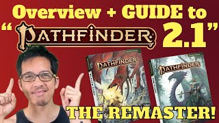 Overview  HOW TO USE the Pathfinder Remaster books Player Core and GM Core Rules Lawyer [upl. by Pauletta]