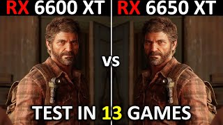 RX 6600 XT vs RX 6650 XT  Test in 13 Games at 1080p  The Ultimate Comparison 🔥  2024 [upl. by Ayila]