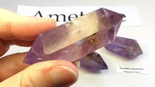 Crystal amp Mineral Education AMETRINE 💜 [upl. by Yentroc]