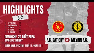 FC Satigny 1  FC Meyrin 2 25082024 [upl. by Netniuq]