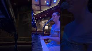 Clocks  Piano Bar Cover  Emma Sundvik [upl. by Airehc]