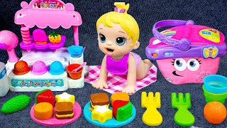 9 Minutes Satisfying with Unboxing amp Review Miniature Baby Alive Snacks Set Kitchen Toys ASMR [upl. by Mariam639]