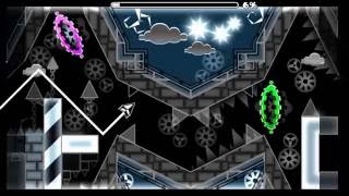 Very Hard Demon Asymmetry by Woogi1411 LOW DETAIL  Geometry Dash 20 [upl. by Marabel964]