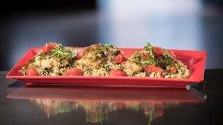 Lemon Parsley Seared Cod with Herbed Quinoa [upl. by Portugal687]