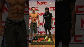 NFC 168 Weigh Ins Jared Li vs Tyrese Meachum [upl. by Budding467]