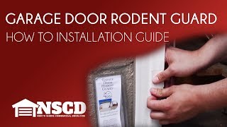 North Shore Commercial Door How To Garage Door Rodent Guard [upl. by Bennir797]