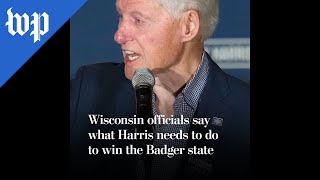 Wisconsin officials on what Harris needs to do to win [upl. by Styles998]